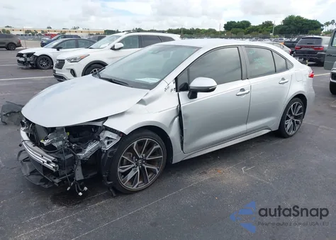 2022 Toyota Corolla Se from USA, damaged, VIN JTDS4MCE2NJ091818
